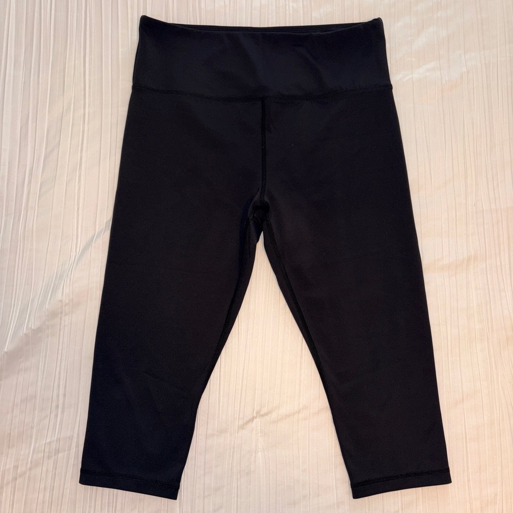 ZYIA Black Crop Leggings - Size 12
